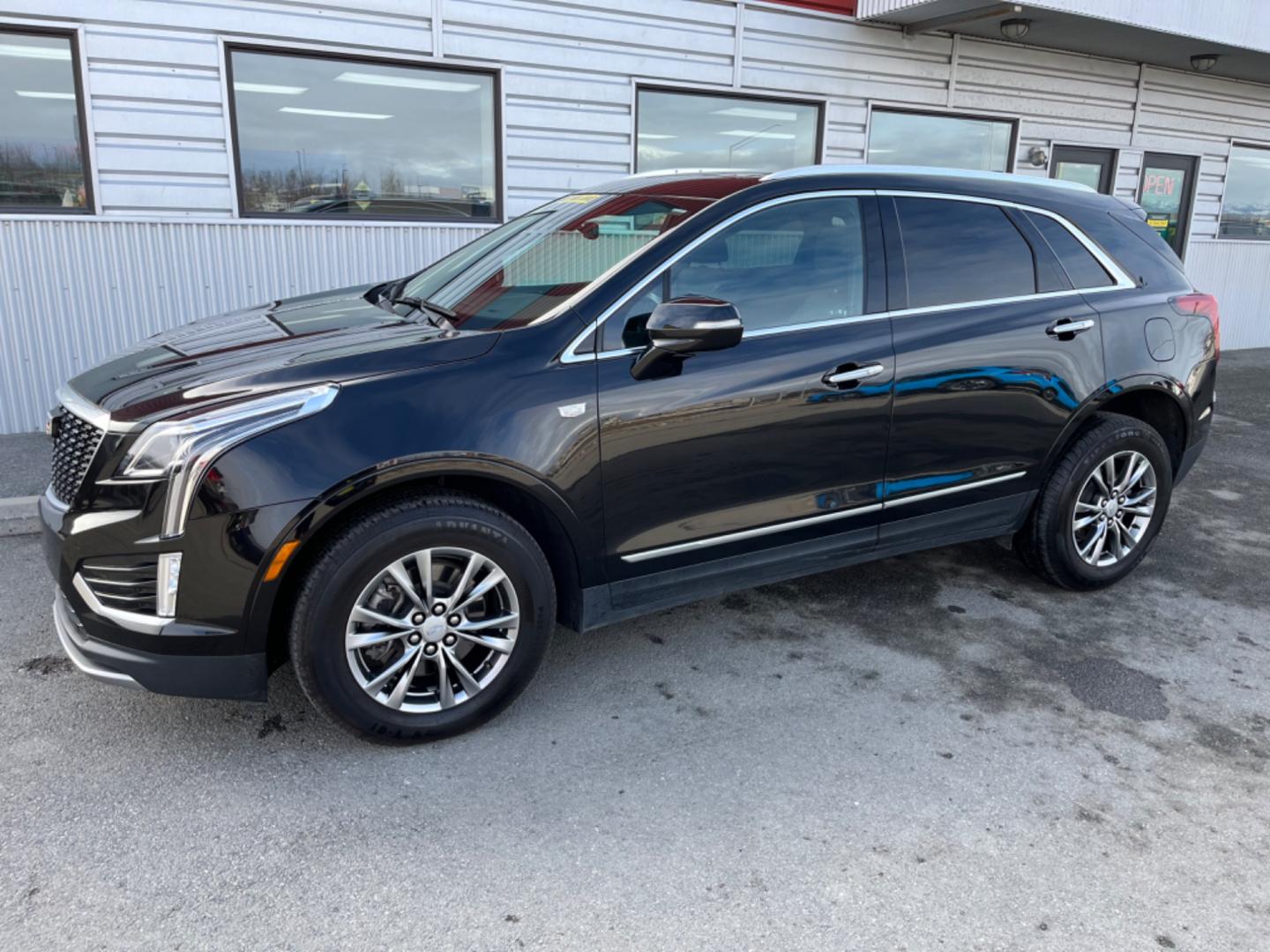 2021 Black /Black Cadillac XT5 (1GYKNDRS2MZ) , located at 1960 Industrial Drive, Wasilla, 99654, (907) 274-2277, 61.573475, -149.400146 - Photo#0